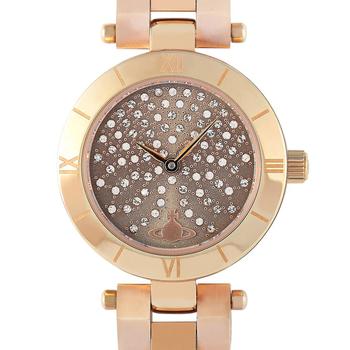Vivienne Westwood | Westbourne Quartz Grey Dial Ladies Watch VV092CHRS商品图片,5折
