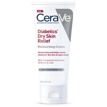 product CeraVe Diabetics Dry Skin Relief Moisturizing Cream Fragrance Free image