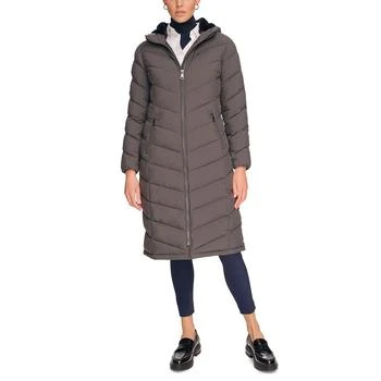Calvin Klein | Women's Stretch Hooded Maxi Puffer Coat 3.4折