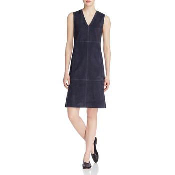 vince连衣裙, Vince | Vince Womens Suede Knee-Length Shift Dress商品图片 4.5折