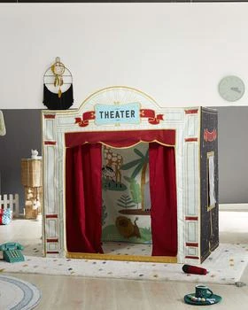 Theater Playhouse with Plush Microphone