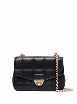 michael kors soho, Michael Kors | Soho Small Black Quilted Leather Crossbody Bag  M Michael Kors Woman商品图片 7.9折