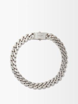 推荐Logo-engraved curb-chain necklace商品