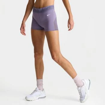 NIKE | Women's Nike Pro Dri-FIT Mid-Rise 3" Mesh Shorts,商家Finish Line,价格¥220