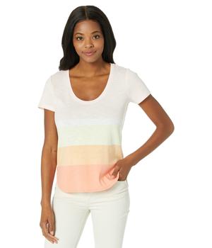 了解barbour ashby, Tommy Bahama | Ashby Isles Sunset Stripe Tee商品图片 5.3折