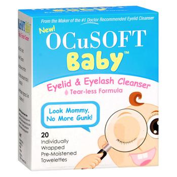 商品婴儿眼睑和睫毛清洁剂单独包装图片