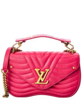 lv链条包, [二手商品] Louis Vuitton | Louis Vuitton Pink Leather New Wave Chain MM (Authentic Pre-Owned)商品图片 