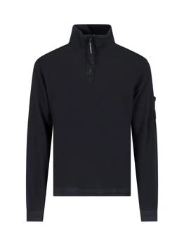 推荐C.P. Company Half Zipped High-Neck Sweatshirt商品