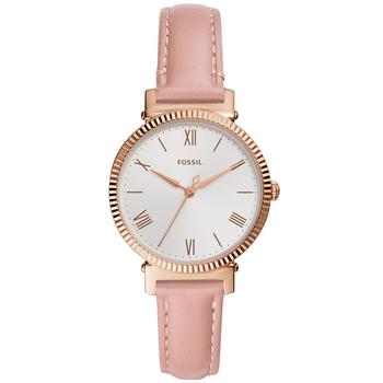 Fossil | Women's Daisy Blush Leather Strap Watch 34mm商品图片,5折