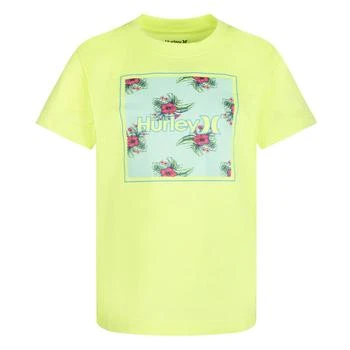 Hurley | One and Only Box Fill Graphic T-Shirt (Little Kids) 5.6折起