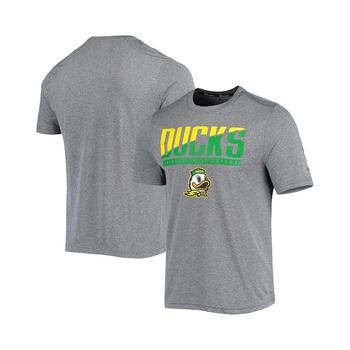 CHAMPION | Men's Gray Oregon Ducks Wordmark Slash T-shirt商品图片,