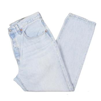 商品Levi's Womens 501 Original Cropped Button Fly Straight Leg Jeans图片