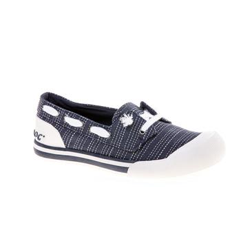 迈克达威, Rocket Dog | Rocket Dog Womens/Ladies Jazzin Jetty Davey Boat Shoe (Navy)商品图片 8.4折