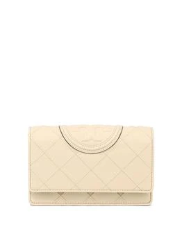 Tory Burch | Fleming Soft Wallets & Card Holders Beige,商家Wanan Luxury,价格¥1854