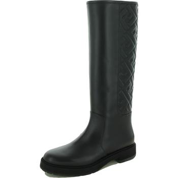 Fendi | Fendi Womens Leather Pull On Knee-High Boots商品图片,5.2折×额外9折, 独家减免邮费, 额外九折
