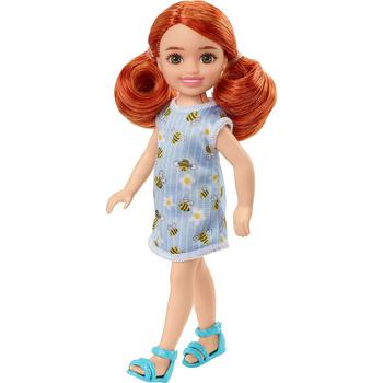 商品Chelsea Doll with Red Hair in Bumblebee Dress图片