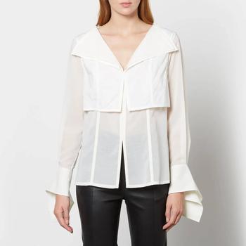 推荐3.1 Phillip Lim Women's Voile Blouse with Back Tie商品