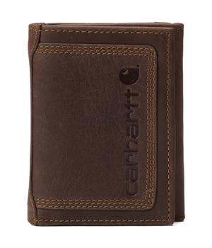 卡哈特包, Carhartt | Leather Triple-Stitched Trifold Wallet商品图片 7折