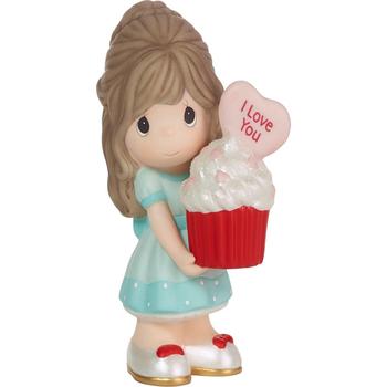 商品Precious Moments | 222001E You Bake Me Happy Brunette Girl Porcelain Figurine,商家Macy's,价格¥444图片