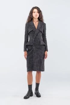 推荐YOHJI YAMAMOTO Tweed Coat Dress商品