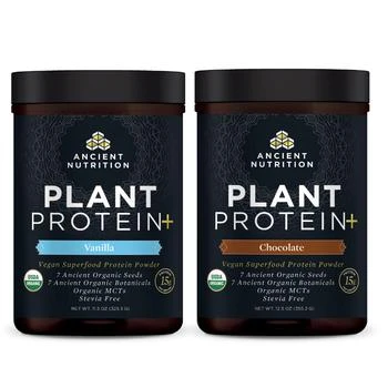 Ancient Nutrition | Plant Protein+ Chocolate and Vanilla,商家Ancient Nutrition,价格¥611