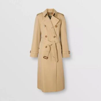 Burberry | 包邮包税【预售7天发货】 BURBERRY 24春夏 女士 风衣 滑铁卢版型 – 长款 Heritage Trench 风衣 80457851,商家TLS PARIS,价格¥17925