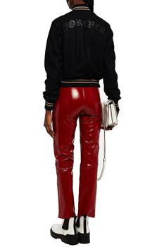 AMIRI | Leather-appliquéd embellished wool-blend felt bomber jacket商品图片,3折×额外7.5折, 额外七五折