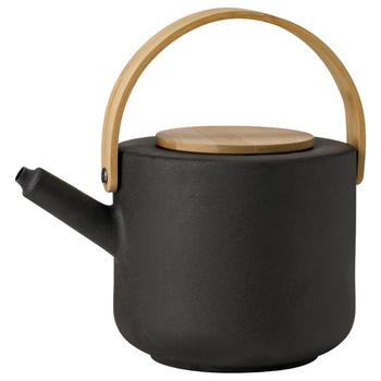 商品Stelton | Stelton Theo Teapot - 1.25L - Black,商家The Hut,价格¥705图片