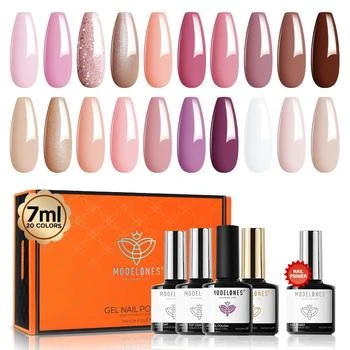 MODELONES | Elegant Blossom - 24件20色甲油胶工具套装,商家MODELONES,价格¥170