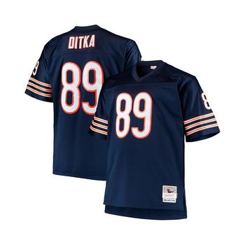 迈克达威, Mitchell & Ness | Men's Mike Ditka Navy Chicago Bears Big and Tall 1966 Retired Player Replica Jersey商品图片 
