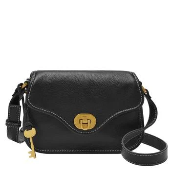 Fossil | Fossil Women's Heritage Leather Mini Flap Crossbody 5折