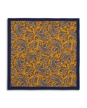 The Men's Store at Bloomingdale's | Paisley Silk Pocket Square - Exclusive,商家Bloomingdale's,价格¥476