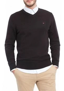 Tommy Hilfiger | Men's Essential V-Neck Sweater,商家Belk,价格¥294