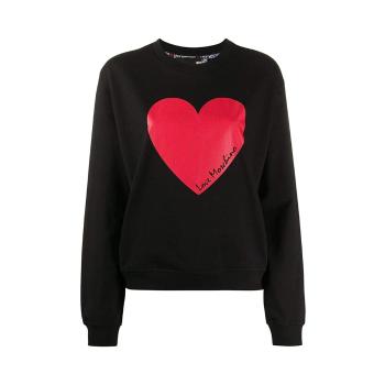 Moschino | MOSCHINO 女士黑色棉质卫衣 W630633-E2124-C74商品图片,独家减免邮费