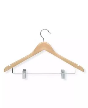 Honey Can Do | Suits Wooden Maple Clip Hangers, Set of 12,商家Macy's,价格¥232