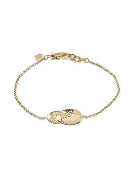 商品John Hardy | Radial 18K Gold Hammered Rolo Chain Bracelet,商家Saks Fifth Avenue,价格¥15064图片