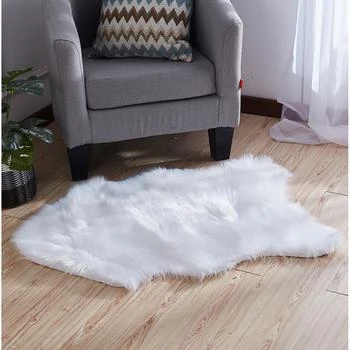 Simplie Fun | "Luxury Decorative" Hand Tufted Faux Fur Sheepskin Area Rug,商家Premium Outlets,价格¥410
