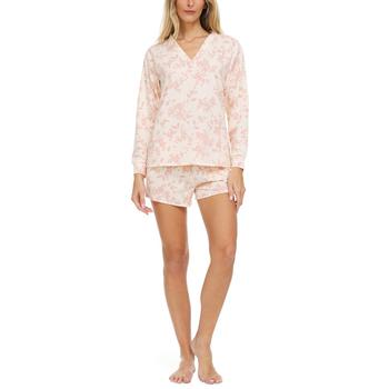 Flora Nikrooz, Flora Nikrooz | Tabitha French Terry Shorts Pajama Set商品图片 1.9折