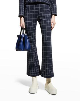 ROSETTA GETTY, ROSETTA GETTY | Houndstooth Plaid Flare Pants商品图片 