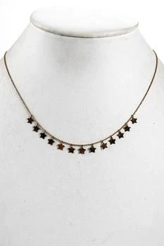 Designer | Designer Womens 14KT Yellow Gold Star Chain Necklace 18" 3g,商家Premium Outlets,价格¥2840