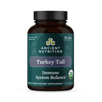 商品Turkey Tail Immune System Balance | Tablets (30 Tablets),商家Ancient Nutrition,价格¥187图片