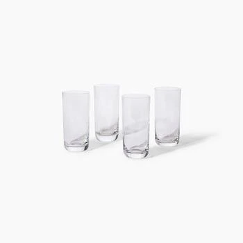 Leeway Home | Tall Glass Set of 4,商家Verishop,价格¥416