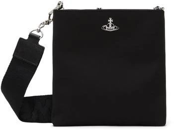 Vivienne Westwood | Black Squire Square Crossbody Bag 5.8折, 独家�减免邮费