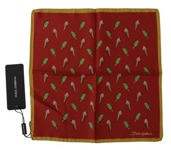 Dolce & Gabbana | Dolce & Gabbana Multicolor Printed Square s Handkerchief Scarf,商家SEYMAYKA,价格¥385