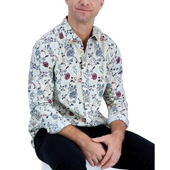 Club Room | Men's Long-Sleeve Editto Floral Shirt, Created for Macy's商品图片,