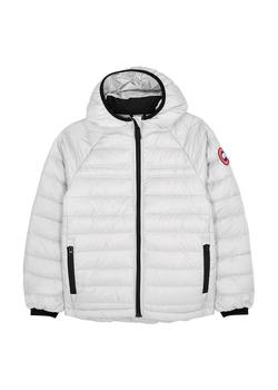 Canada Goose | KIDS Sherwood grey quilted shell coat商品图片,
