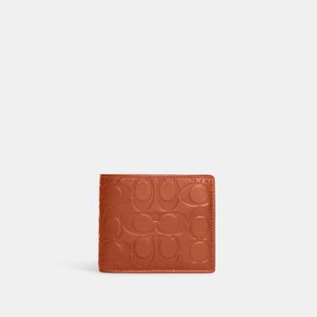 coach山茶花男包, Coach | Coach Outlet 3 In 1 Wallet In Signature Leather商品图片 4.3折