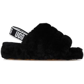 UGG | Fluff Yeah Slide - Black商品图片,额外8.5折, 额外八五折