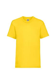 推荐Fruit Of The Loom Childrens/Kids Little Boys Valueweight Short Sleeve T-Shirt (Pack of 2) (Yellow)商品