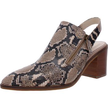 推荐Cole Haan Womens Vicky Leather Snake Print Pointed Toe Heels商品